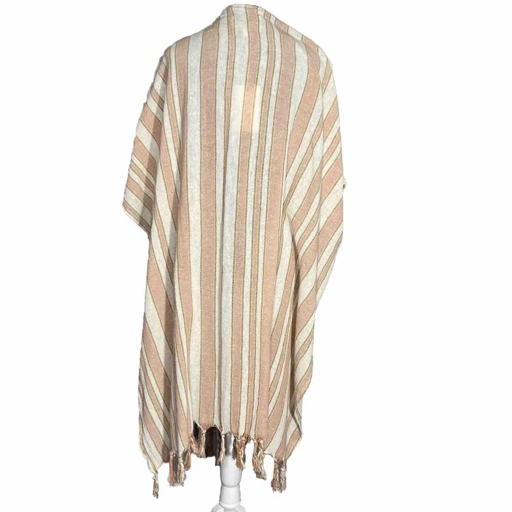 Rays For Days The Cococabana Coverup Women Sz OS Striped Wrap, Kimono, Beach NWT